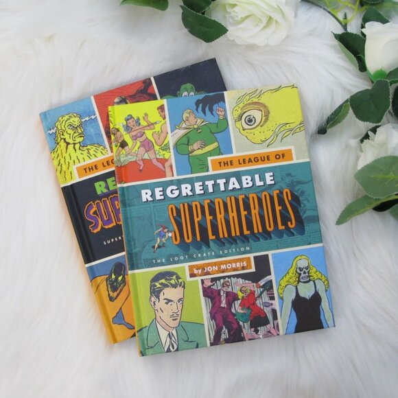 Set of 2 The League of Regrettable Superheroes LEGION OF REGRETTABLE SUPERVILLAN - Picture 2 of 4